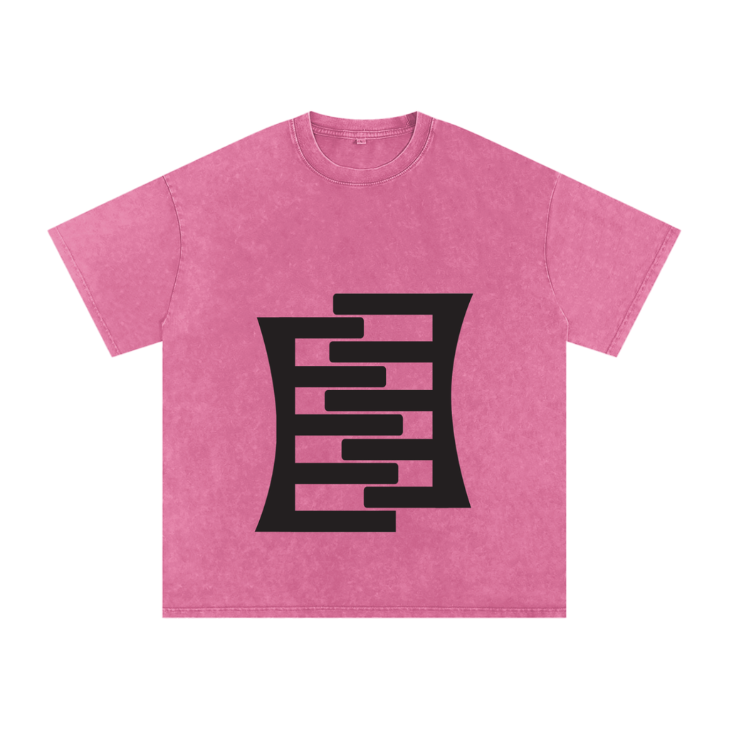 Publishing Rights Acid Wash Oversize Tee