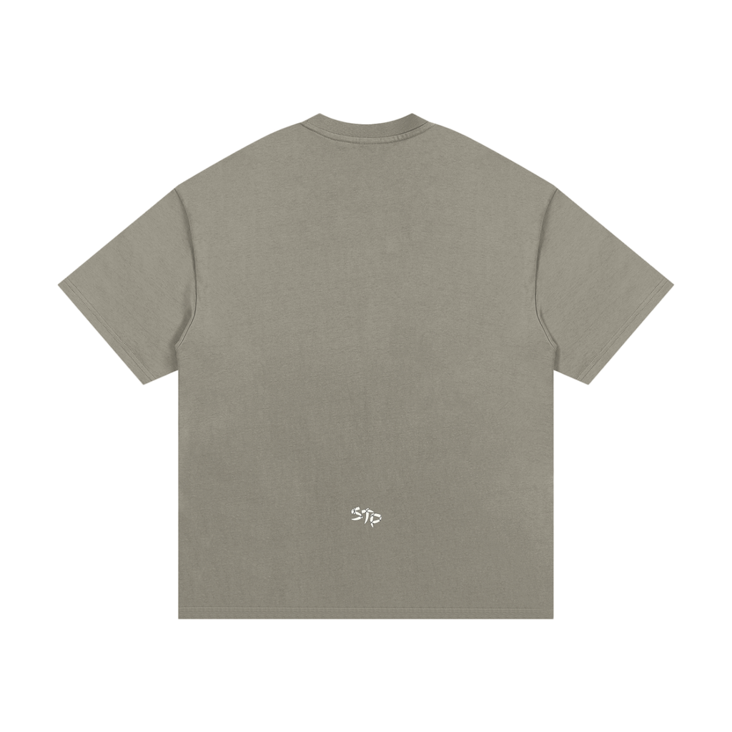 Essential Heavyweight Ivory Cotton T-Shirt