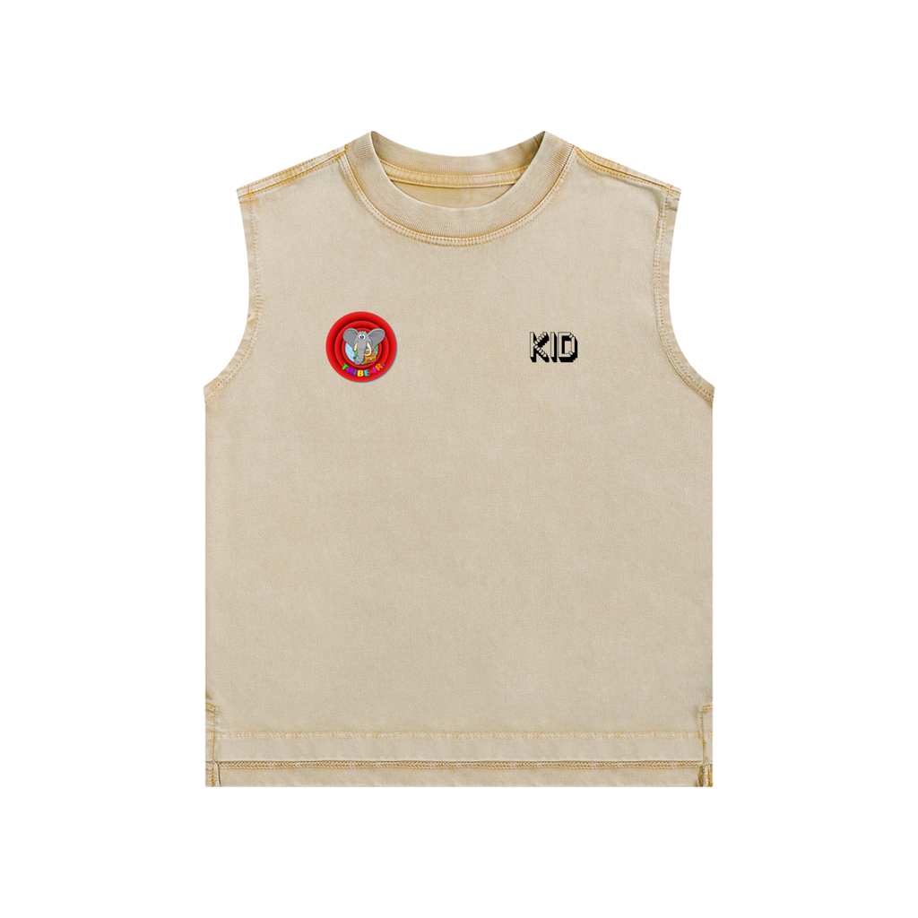 Tribe Jr Dominican kids Snow Washed Tank Top