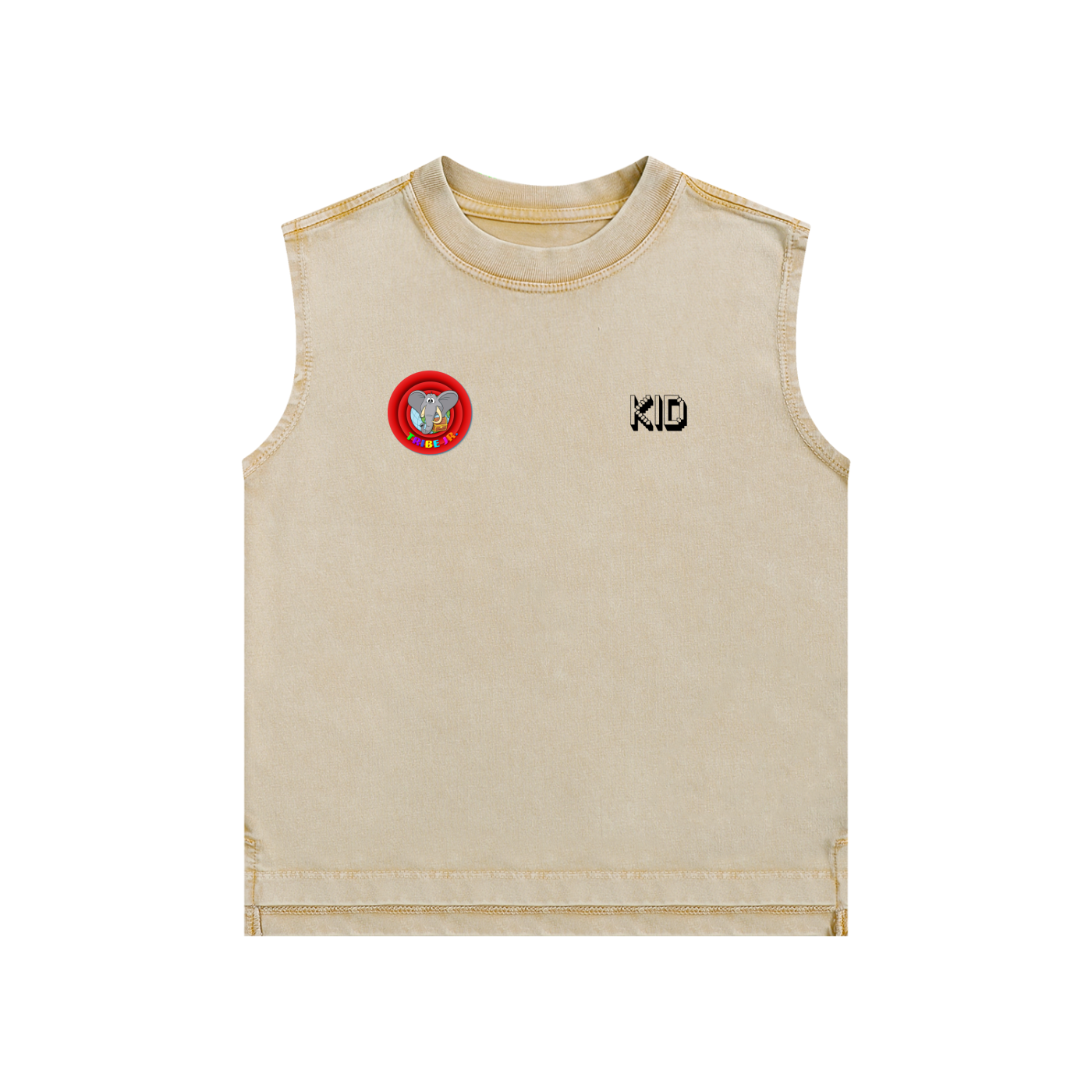 Tribe Jr Dominican kids Snow Washed Tank Top
