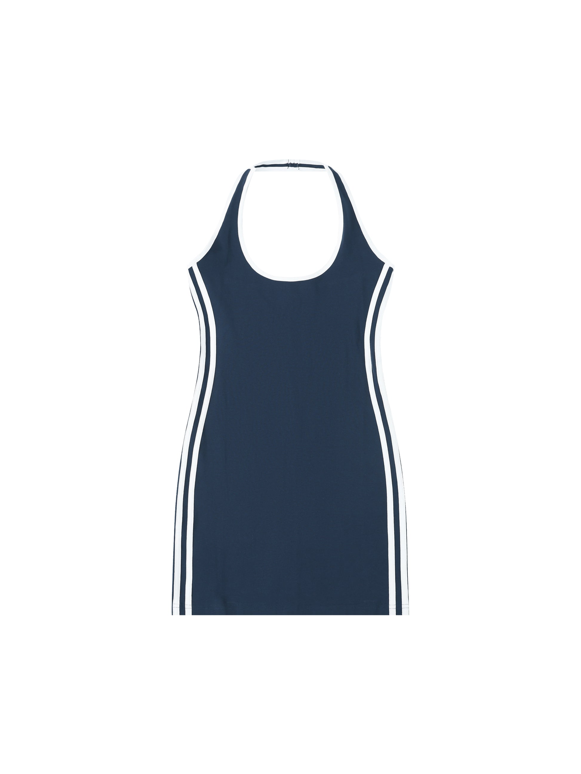 Women's Binding Tight Halter Dress
