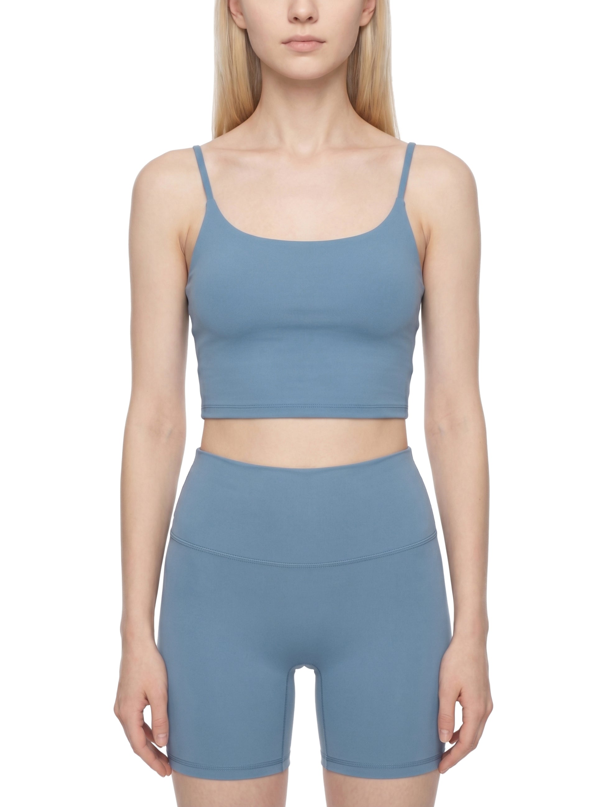 Women's Goals Solid Color Sports Bra