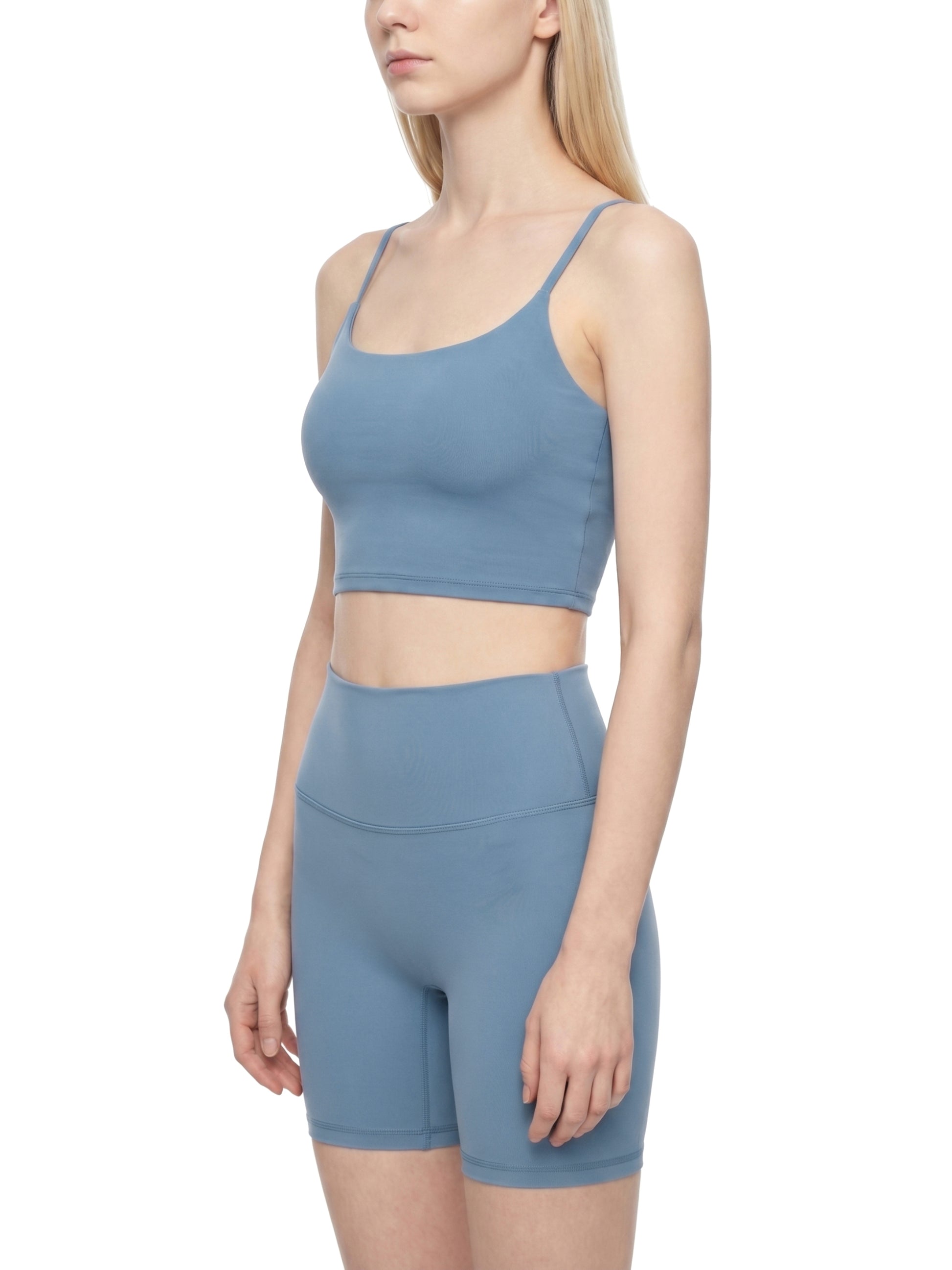 Women's Goals Solid Color Sports Bra