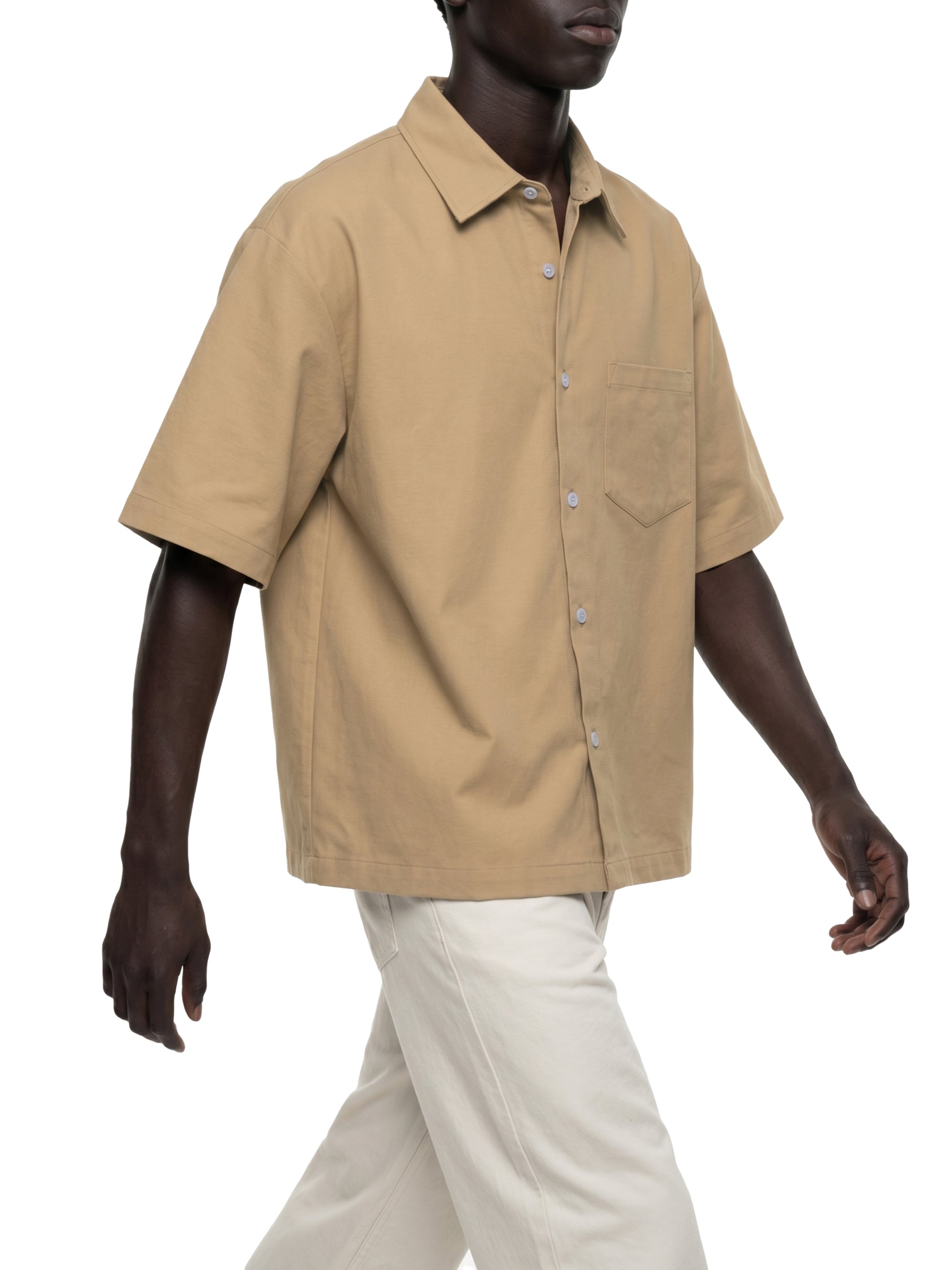 Unisex Boxy Heavyweight Short Sleeve Shirt