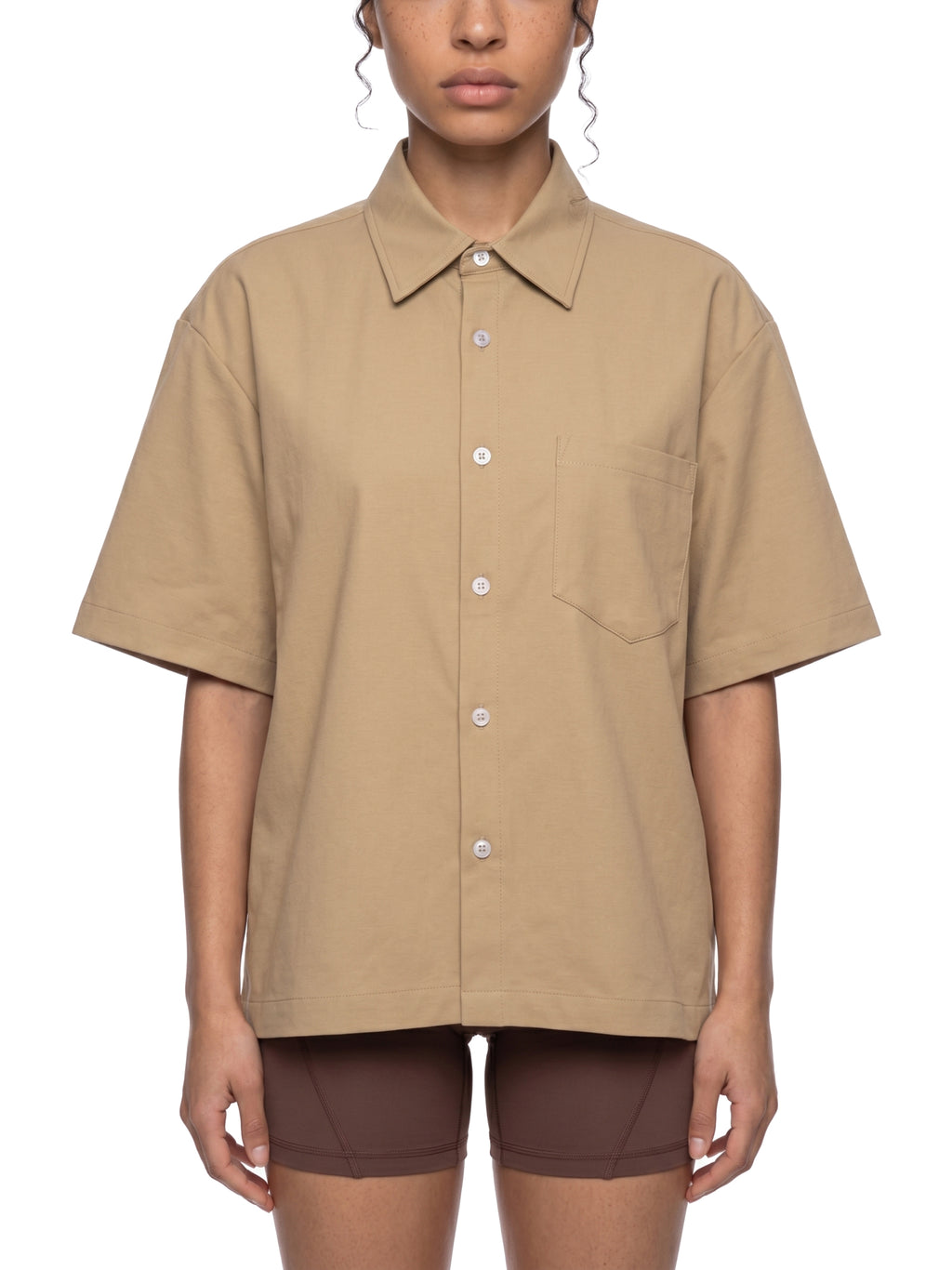 Unisex Boxy Heavyweight Short Sleeve Shirt