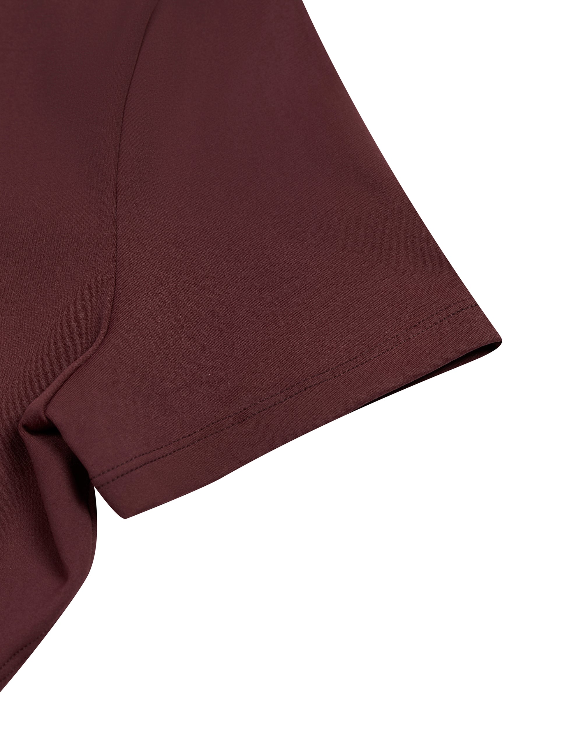 Close-up of a brown fabric with a white background